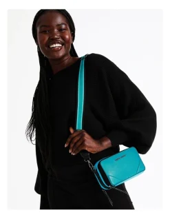 Wayne Cooper Courtnie Crossbody Bag In Teal -Mocha shop 965777590 4 1 720x928