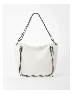 Wayne Cooper Kayla Shoulder Bag In White