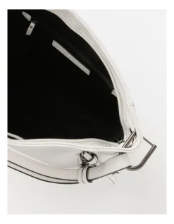 Wayne Cooper Kayla Shoulder Bag In White -Mocha shop 965778040 4 720x928