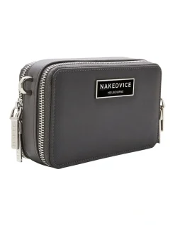 Nakedvice The Lexie Stone Crossbody Bag In Silver -Mocha shop 966454570 3 720x928