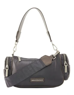 Nakedvice The Rory Cross Body Bag In Grey