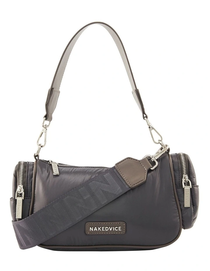 Nakedvice The Rory Cross Body Bag In Grey 3 Nakedvice The Rory Cross Body Bag In Grey