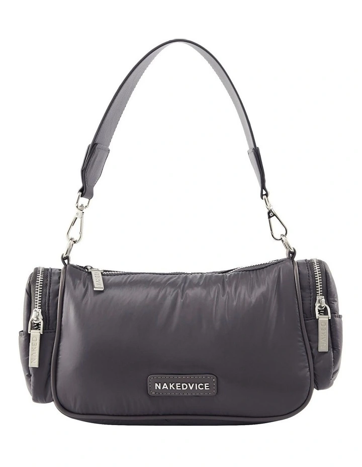 Nakedvice The Rory Cross Body Bag In Grey 4 Nakedvice The Rory Cross Body Bag In Grey - Image 2