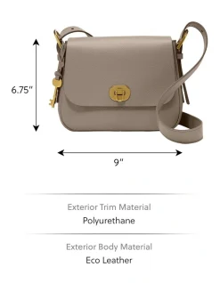 Fossil Harper Crossbody Bag In Grey -Mocha shop 967782970 4 720x928