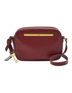 Fossil Liza Crossbody Bag In Red