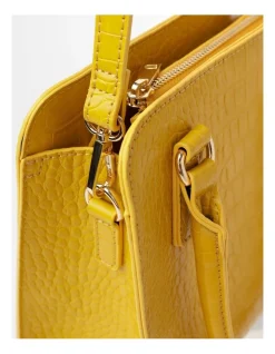 Miss Shop Madison Tote In Mustard -Mocha shop 968071600 4 1 720x928