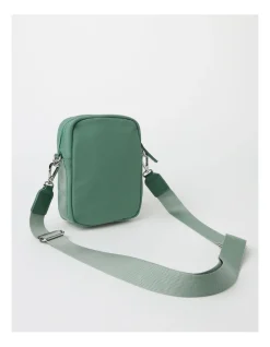 Miss Shop Oakland Camera Crossbody Bag In Sage -Mocha shop 968072680 3 720x928