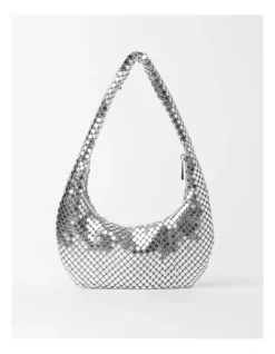 Tokito Tash Shoulder Bag In Silver