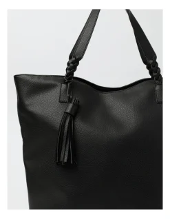 Piper Michelle Tote Bag In Black -Mocha shop 968080420 3 1 720x928