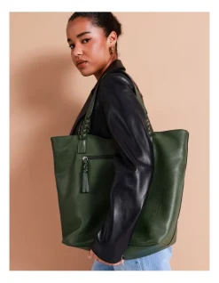 Piper Michelle Tote Bag In Khaki -Mocha shop 968080510 2 720x928