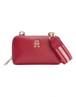 Tommy Hilfiger Tommy Life Crossbody Bag In Red