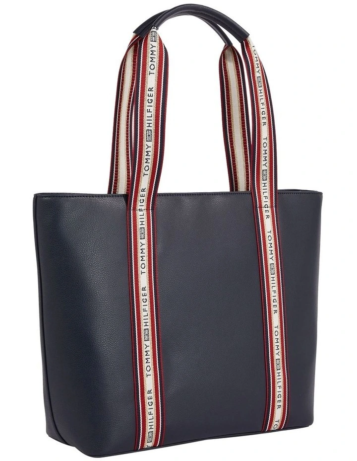 Tommy Hilfiger Tommy Life Tote Bag In Space Blue 4 Tommy Hilfiger Tommy Life Tote Bag In Space Blue - Image 2