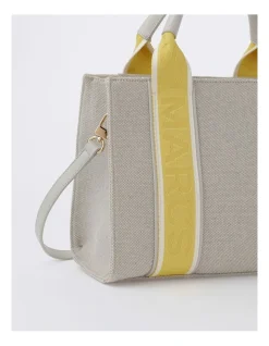 Marcs Barbados Top Handle Tote Bag In Natural/Yellow -Mocha shop 969378310 5 720x928