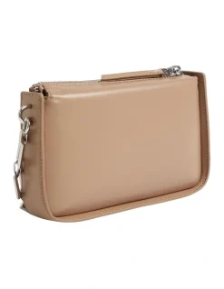 Calvin Klein Archival Safari Canvas Crossbody Bag In Beige -Mocha shop 973887490 3 720x928