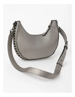 Wayne Cooper Zuri Crossbody Bag In Silver -Mocha shop 974678500 5 1 720x928