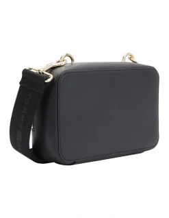 Tommy Hilfiger Iconic Tommy Camera Crossbody In Black -Mocha shop 975106360 3 720x928