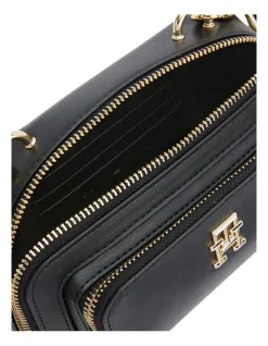 Tommy Hilfiger Iconic Tommy Camera Crossbody In Black -Mocha shop 975106360 4 720x928