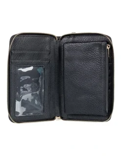 Roxy Back In Brooklyn All Around Zipper Wallet In Black 8 Roxy Back In Brooklyn All Around Zipper Wallet In Black -Mocha shop 975201940 3 720x928
