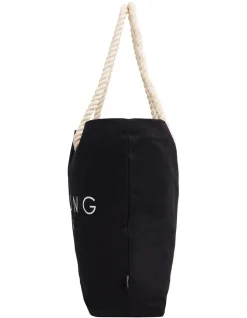 Billabong Serenity Beach Bag In Black -Mocha shop 975659950 4 720x928