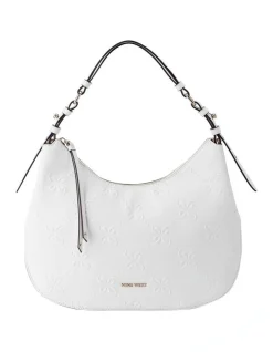 Nine West Irina Hobo Bag In White