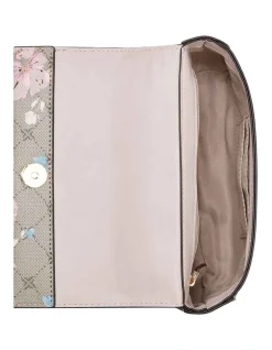 Nine West Kyelle Floral Logo Crossbody Bag In Grey 8 Nine West Kyelle Floral Logo Crossbody Bag In Grey -Mocha shop 977787370 3 720x928