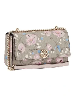 Nine West Kyelle Floral Logo Crossbody Bag In Grey 9 Nine West Kyelle Floral Logo Crossbody Bag In Grey -Mocha shop 977787370 4 720x928