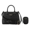 Nine West Houghton Black Satchel Bag In Black -Mocha shop 977788720 1 720x928
