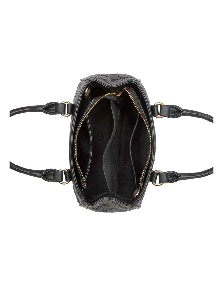 Nine West Houghton Black Satchel Bag In Black 5 Nine West Houghton Black Satchel Bag In Black - Image 3