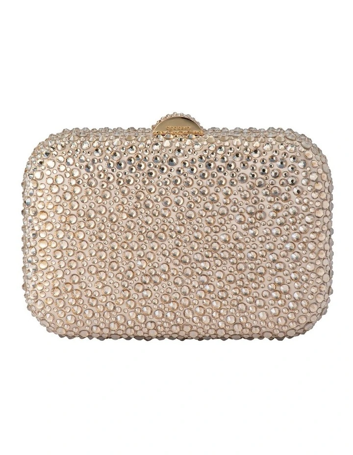 Olga Berg Casey Clutch Bag In Gold 3 Olga Berg Casey Clutch Bag In Gold