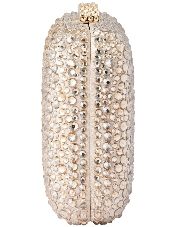 Olga Berg Casey Clutch Bag In Gold 6 Olga Berg Casey Clutch Bag In Gold - Image 4