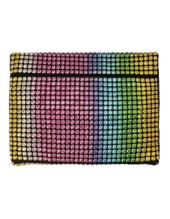 Olga Berg Dianna Clutch Bag In Multi 10 Olga Berg Dianna Clutch Bag In Multi -Mocha shop 978297580 4 720x928