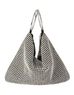 Olga Berg Margot Shoulder Bag In Black