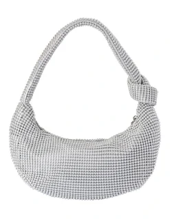 Olga Berg Franka Shoulder Bag In Silver 10 Olga Berg Franka Shoulder Bag In Silver -Mocha shop 978298210 4 720x928
