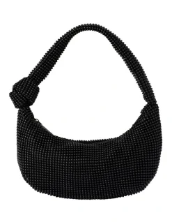 Olga Berg Franka Shoulder Bag In Black