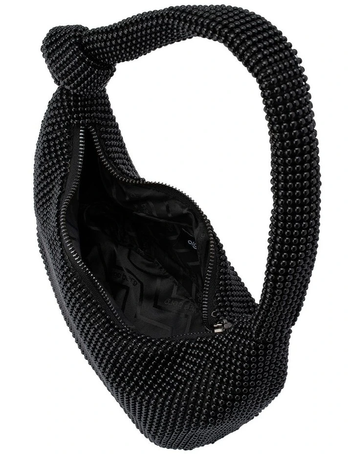 Olga Berg Franka Shoulder Bag In Black 5 Olga Berg Franka Shoulder Bag In Black - Image 3