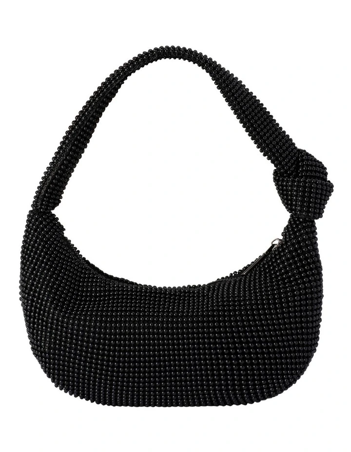 Olga Berg Franka Shoulder Bag In Black 6 Olga Berg Franka Shoulder Bag In Black - Image 4