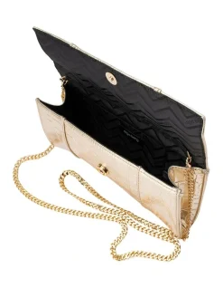 Olga Berg Tash Clutch Bag In Gold 9 Olga Berg Tash Clutch Bag In Gold -Mocha shop 978298390 3 720x928