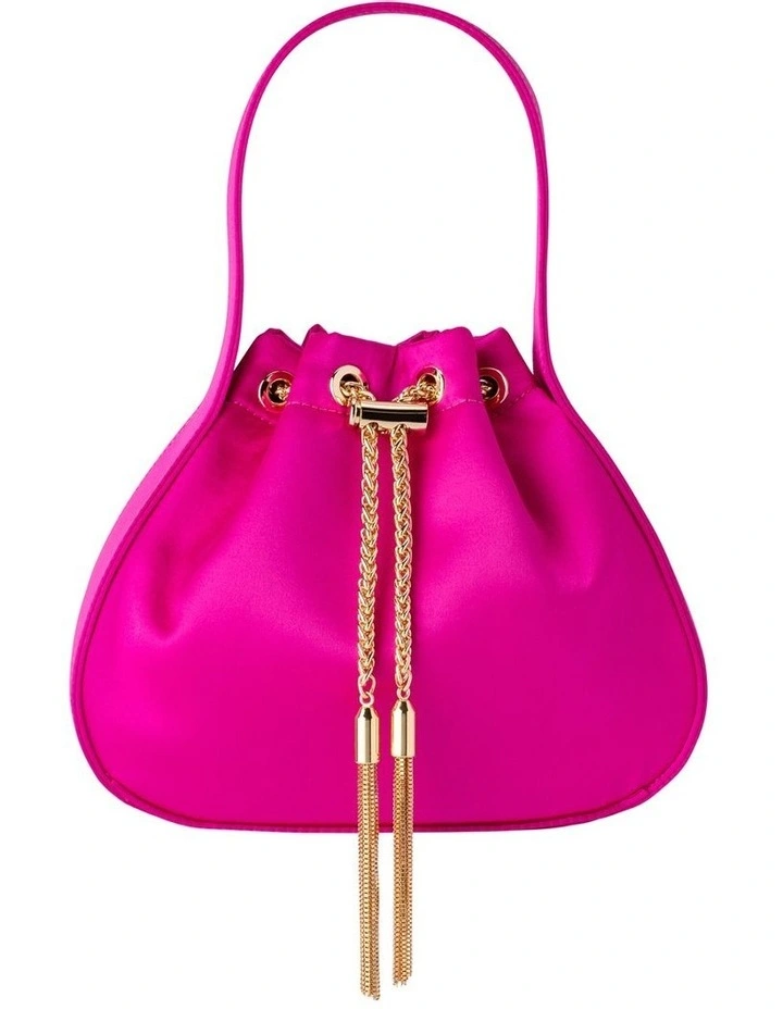 Olga Berg Miki Top Handle Bag In Pink 3 Olga Berg Miki Top Handle Bag In Pink