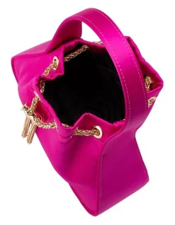 Olga Berg Miki Top Handle Bag In Pink 9 Olga Berg Miki Top Handle Bag In Pink -Mocha shop 978298660 3 720x928