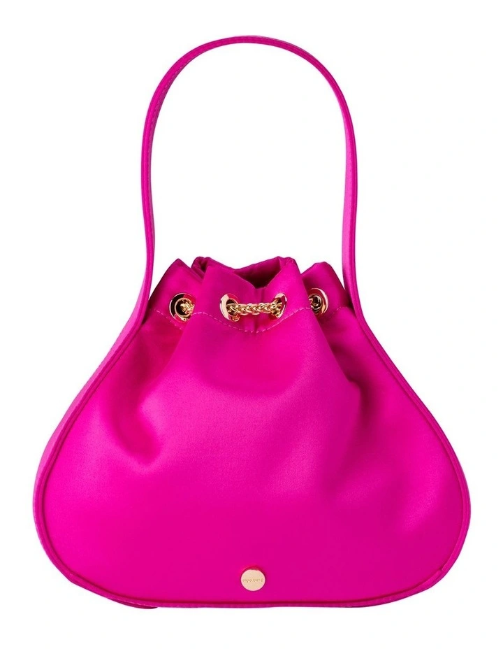 Olga Berg Miki Top Handle Bag In Pink 6 Olga Berg Miki Top Handle Bag In Pink - Image 4