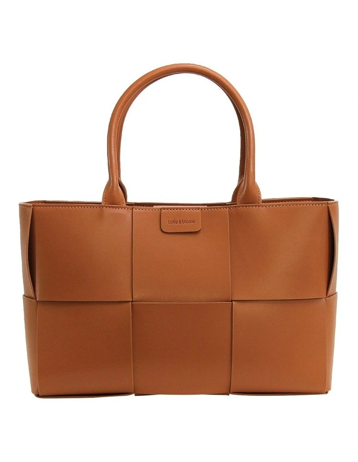 Belle & Bloom Long Way Home Woven Tote In Brown 7 Belle & Bloom Long Way Home Woven Tote In Brown - Image 5