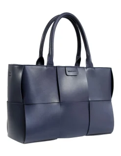 Belle & Bloom Long Way Home Woven Tote In Navy 11 Belle & Bloom Long Way Home Woven Tote In Navy -Mocha shop 978403870 993736180 3 720x928