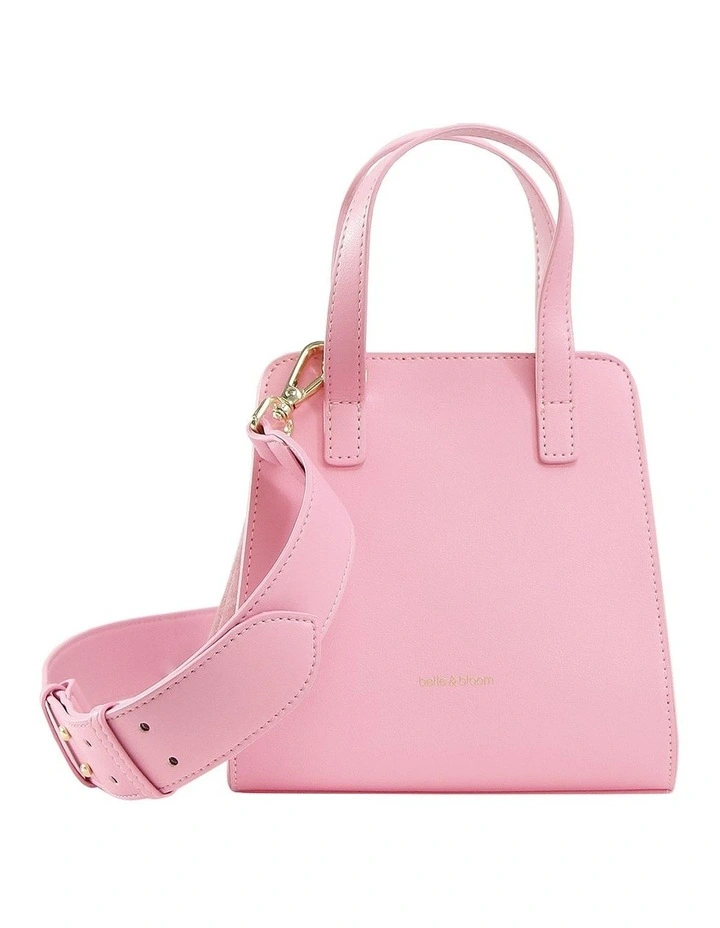 Belle & Bloom Paradise City Mini Hammock Bag In Pink 3 Belle & Bloom Paradise City Mini Hammock Bag In Pink