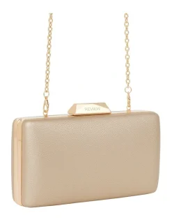 Review Emillie Clutch In Gold Metallic -Mocha shop 978556870 3 720x928