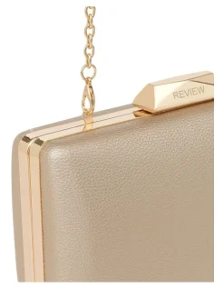 Review Emillie Clutch In Gold Metallic -Mocha shop 978556870 4 720x928