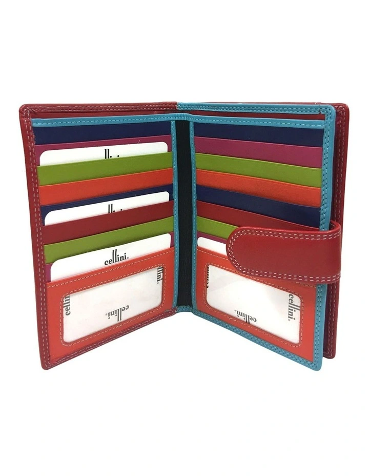 Cellini Paris Red Bifold Wallet 4 Cellini Paris Red Bifold Wallet - Image 2