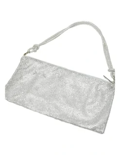 Ravella Bree Bag In Silver Mesh 8 Ravella Bree Bag In Silver Mesh -Mocha shop 979050520 3 720x928