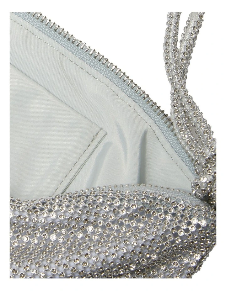 Ravella Bree Bag In Silver Mesh 6 Ravella Bree Bag In Silver Mesh - Image 4