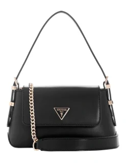 Guess Desideria Shoulder Bag In Black