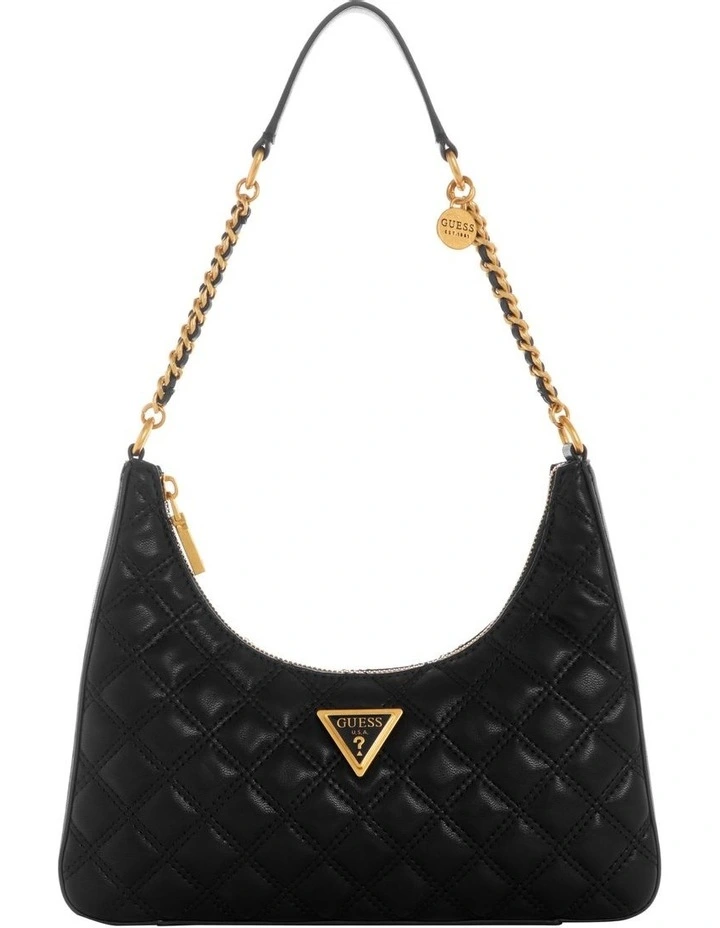 Guess Giully Shoulder Bag In Black 3 Guess Giully Shoulder Bag In Black